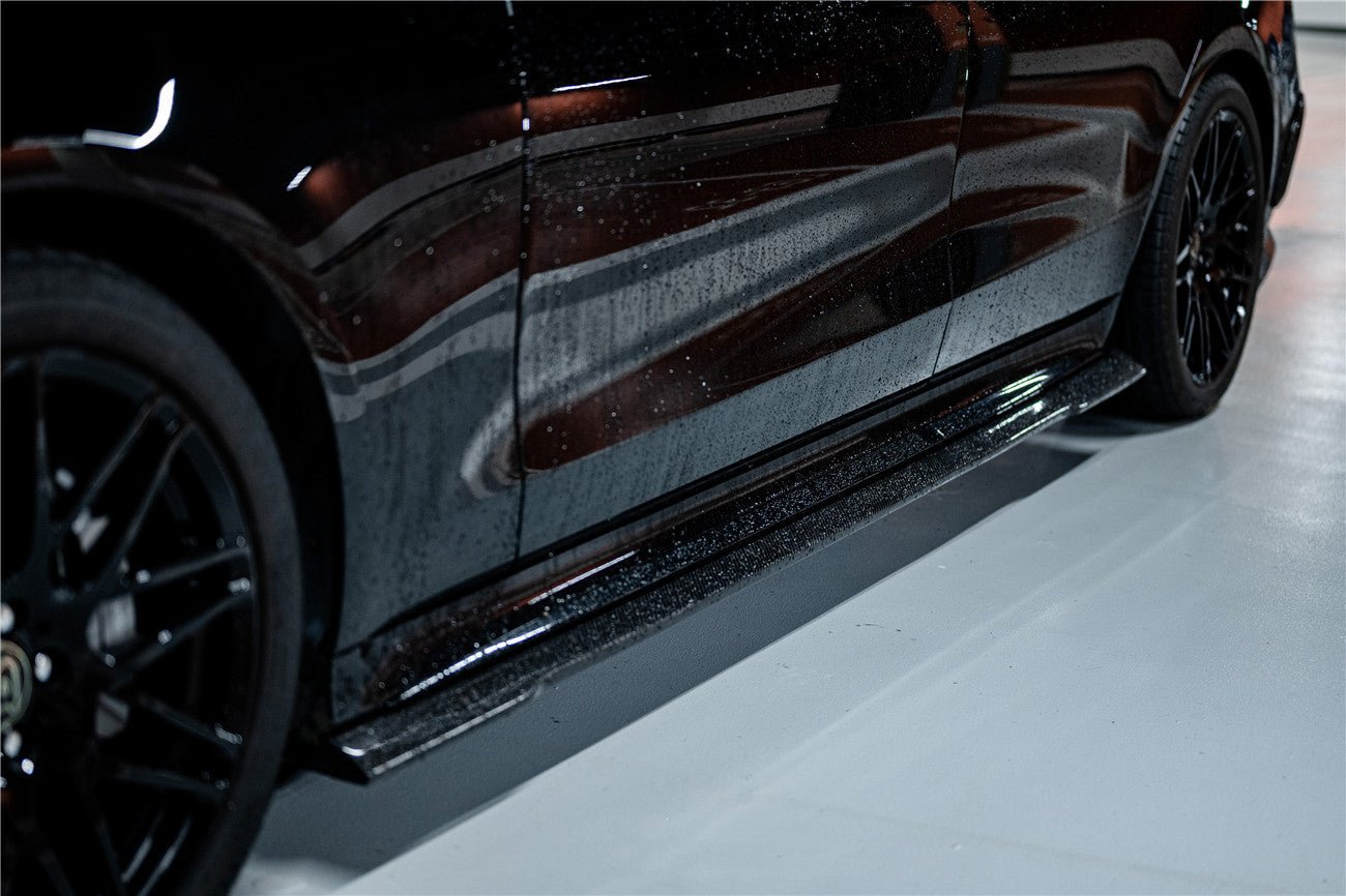 2021 - 2025 Mercedes Benz S Class W223 Sedan MSY Style Side Skirts Under Board (Long Model)
