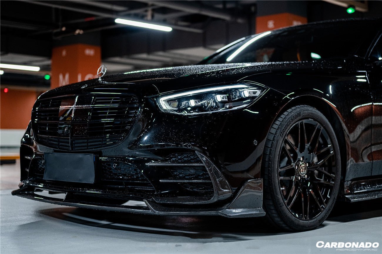 2021 - 2025 Mercedes Benz S Class W223 4Matic Sedan MSY Style Front Lip