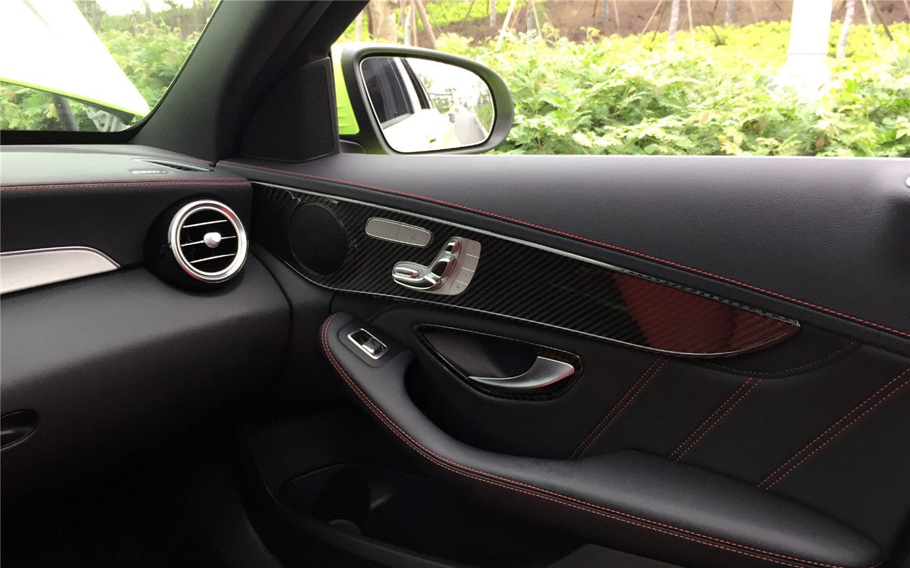 2015 - 2021 Mercedes Benz W205 C63 S AMG Sedan Dry Carbon Fiber Interior