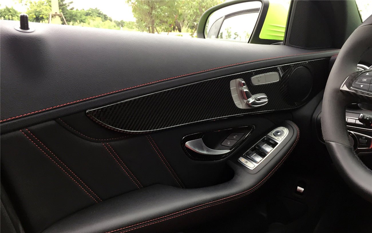 2015 - 2021 Mercedes Benz W205 C63 S AMG Sedan Dry Carbon Fiber Interior