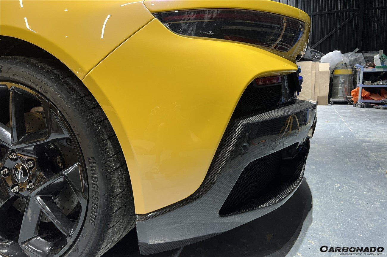 2020 - 2025 Maserati MC20 OE Dry Carbon Fiber Rear Lip Diffuser