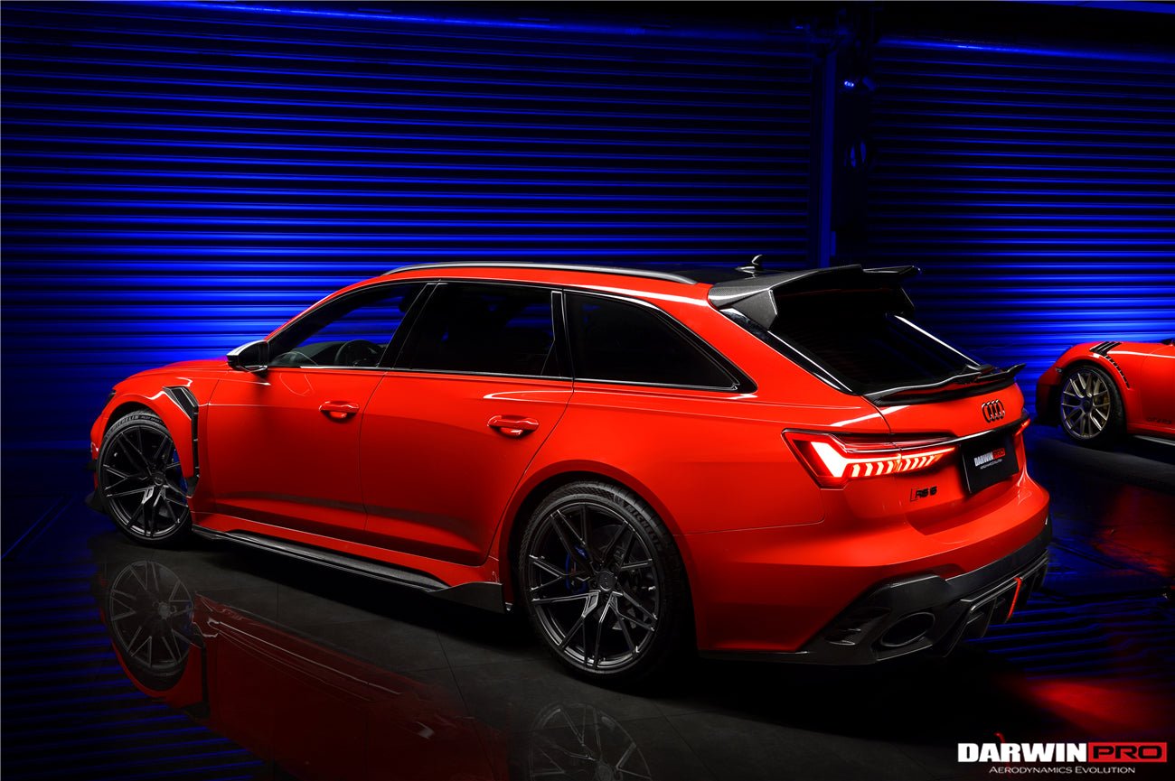2019 - 2025 Audi RS6 Avant C8 & RS7 Quattro BKSS Style Rear Diffuser