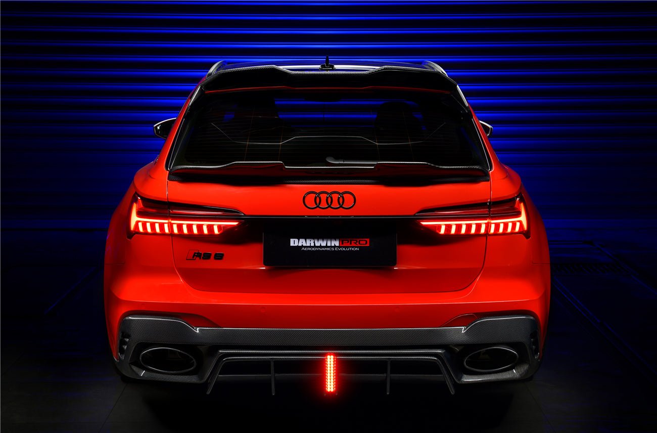 2019 - 2025 Audi RS6 Avant C8 & RS7 Quattro BKSS Style Rear Diffuser