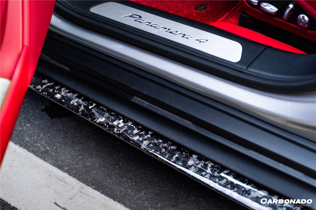 2017 - 2023 Porsche Panamera 971-1 & 971-2 OD Style Side Skirts