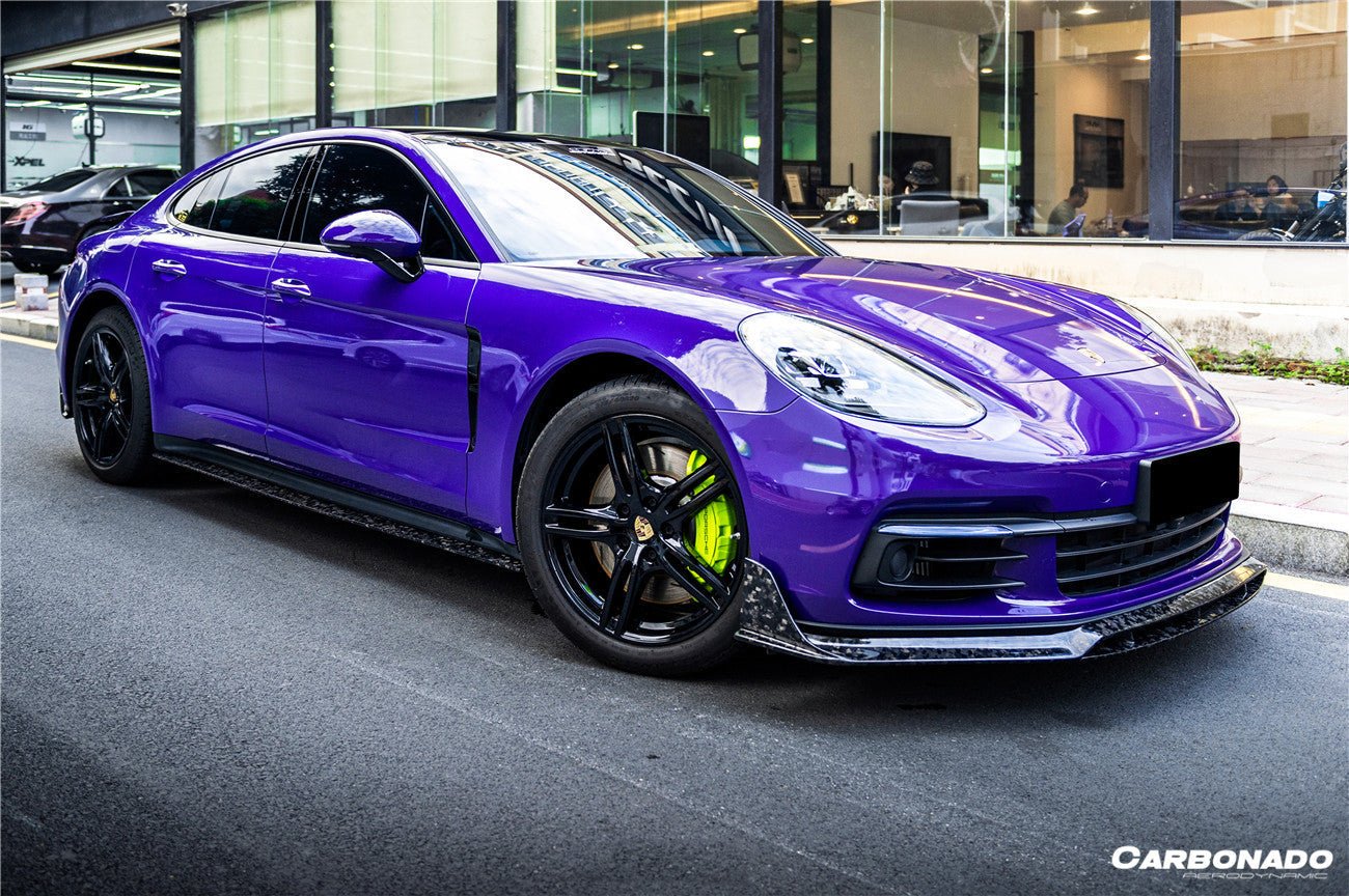 2017 - 2023 Porsche Panamera 971 4 & 4S & GTS & Turbo S OD Style Front Lip