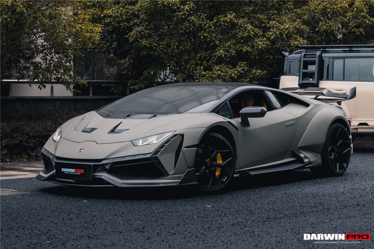 Darwinpro Lamborghini Huracan BKSSII Style Front Wide Fenders (2015-2025)