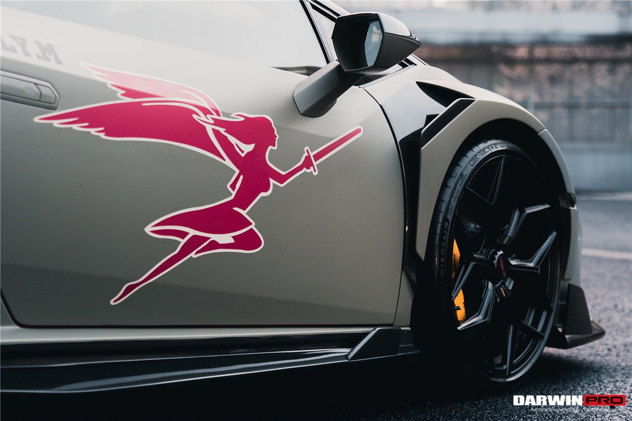 Darwinpro Lamborghini Huracan BKSSII Style Front Wide Fenders (2015-2025)