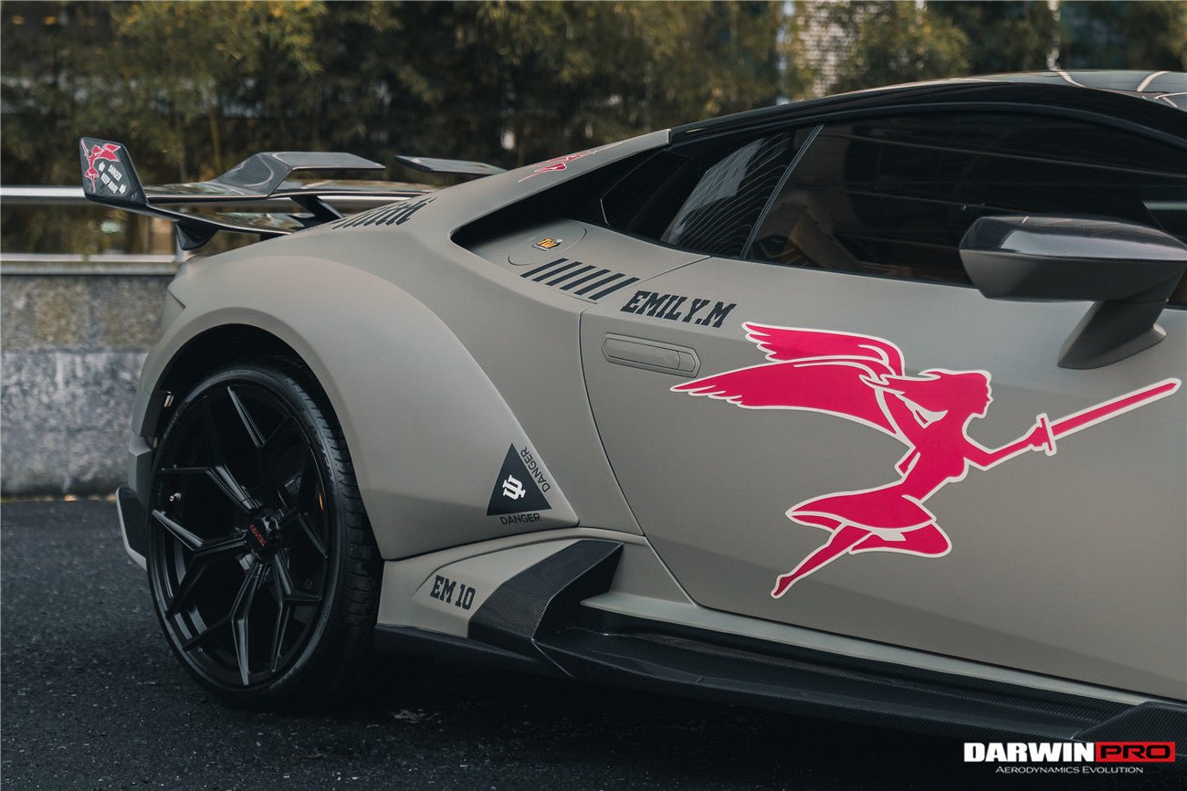 2019 - 2023 Lamborghini Huracan EVO Coupe Only BKSSII Style Full Wide Body Kit