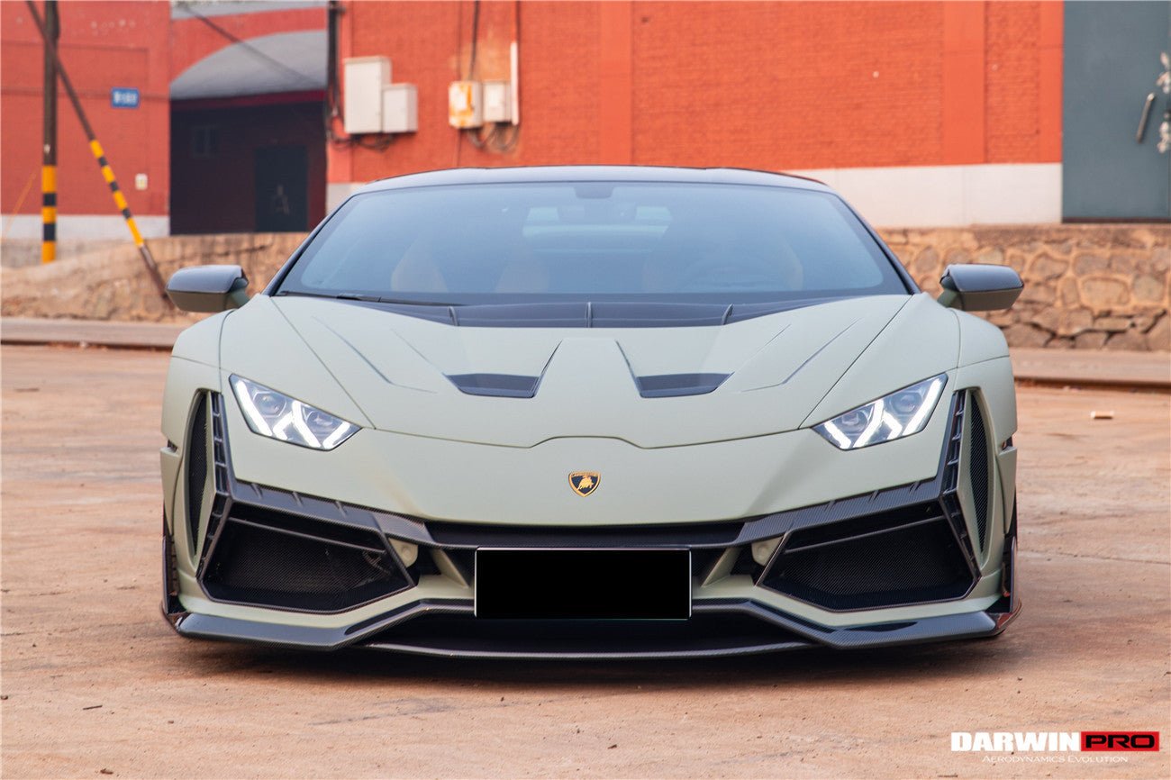 2015 - 2025 Lamborghini Huracan LP610 & LP580 & EVO & Tecnica BKSSII Style Front Bumper