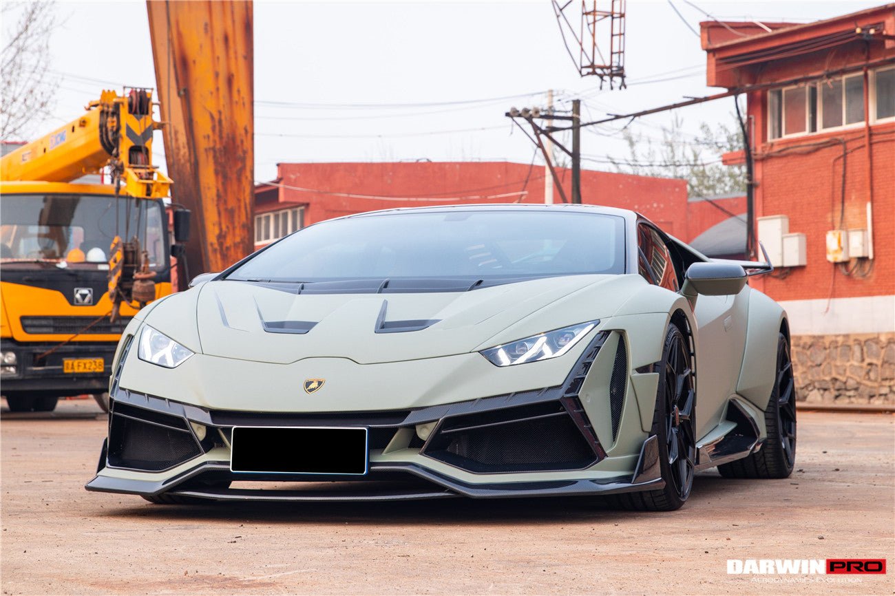 2015 - 2025 Lamborghini Huracan LP610 & LP580 & EVO & Tecnica BKSSII Style Front Bumper
