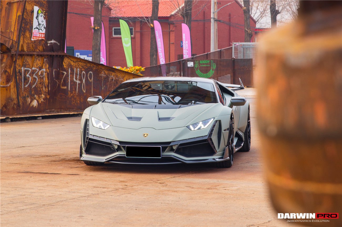 2015 - 2025 Lamborghini Huracan LP610 & LP580 & EVO & Tecnica BKSSII Style Front Bumper