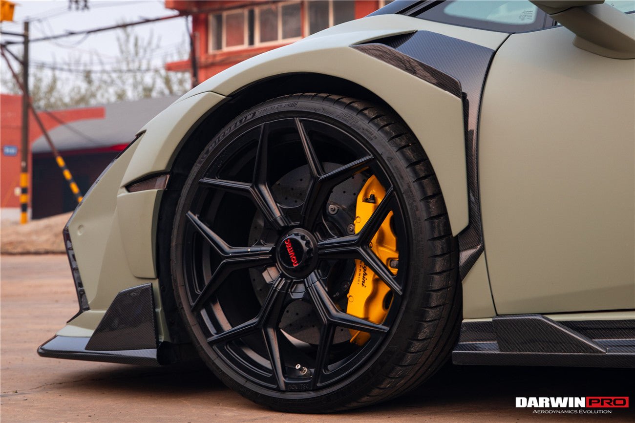 2019 - 2023 Lamborghini Huracan EVO Coupe Only BKSSII Style Full Wide Body Kit