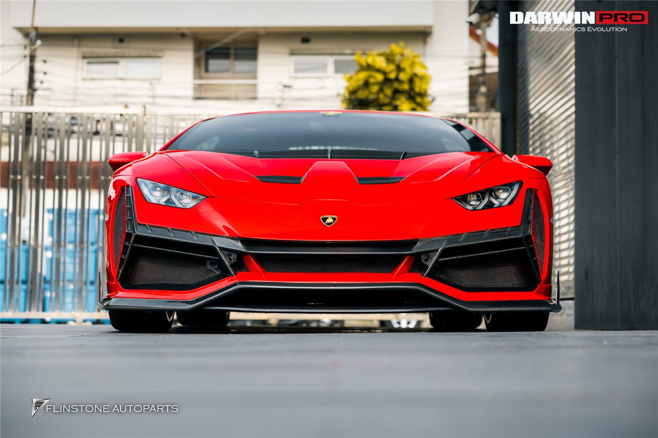2015 - 2025 Lamborghini Huracan LP610 & LP580 & EVO & Tecnica BKSSII Style Front Bumper