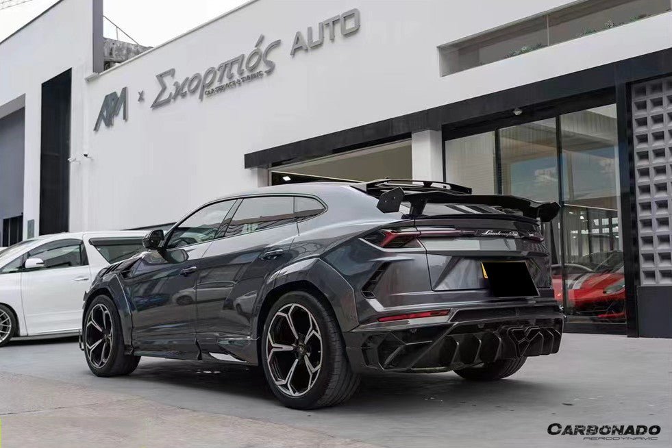 2018 - 2024 Lamborghini URUS MS Style Carbon Fiber Small Trunk Spoiler