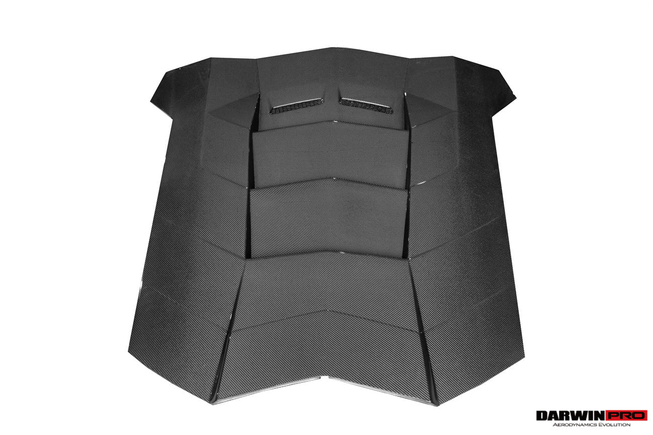 Darwinpro Lamborghini Aventador BKSS Style Carbon Fiber Engine Trunk (2011-2016)