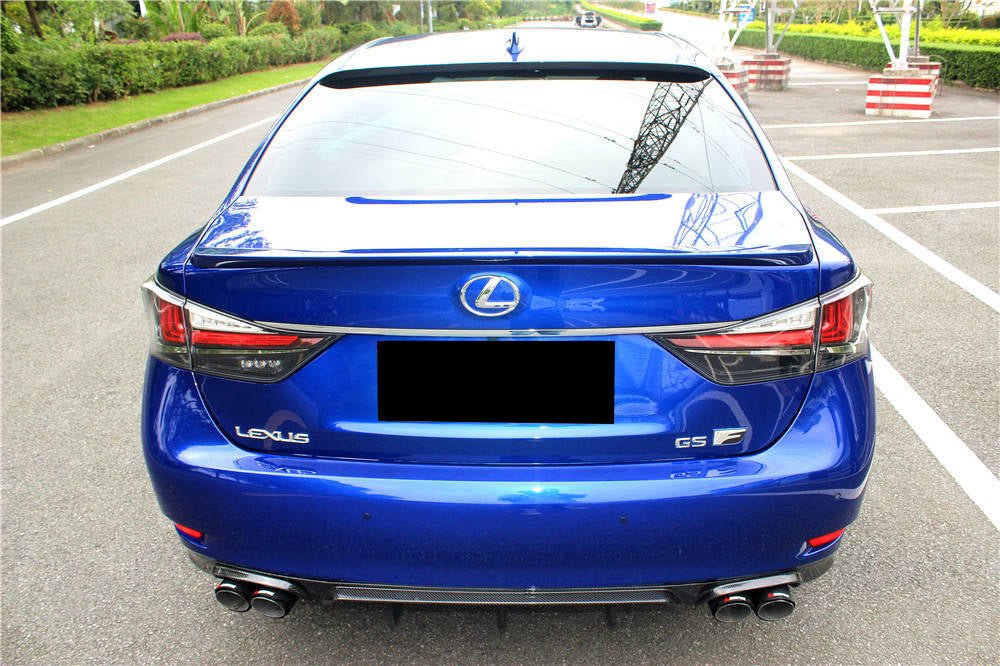 2015-2020 Lexus GS & GSF AM Style Carbon Fiber Roof Spoiler - Carbonado