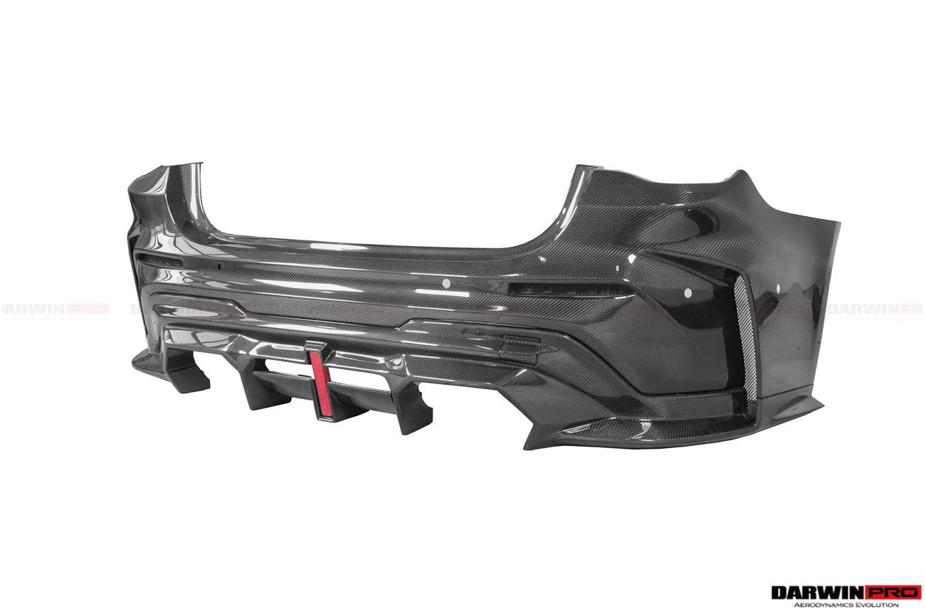 2021-2025 BMW M4 G82 & G83 BKSSII Style Rear Bumper with LED Light