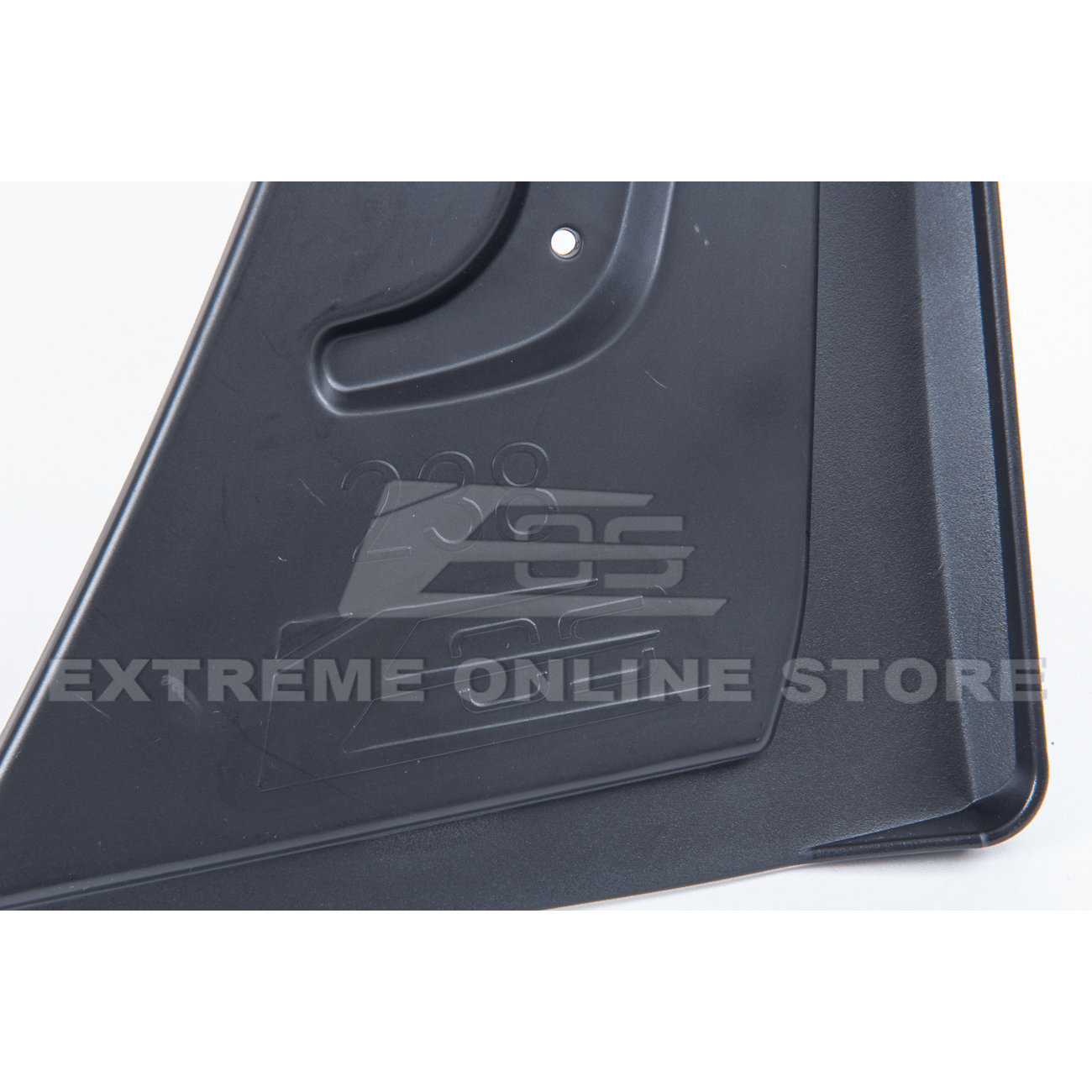 Chevrolet Camaro 6th Gen GM Style Black Front Rear Splash Guards Mud Flaps Set 2016-2024
