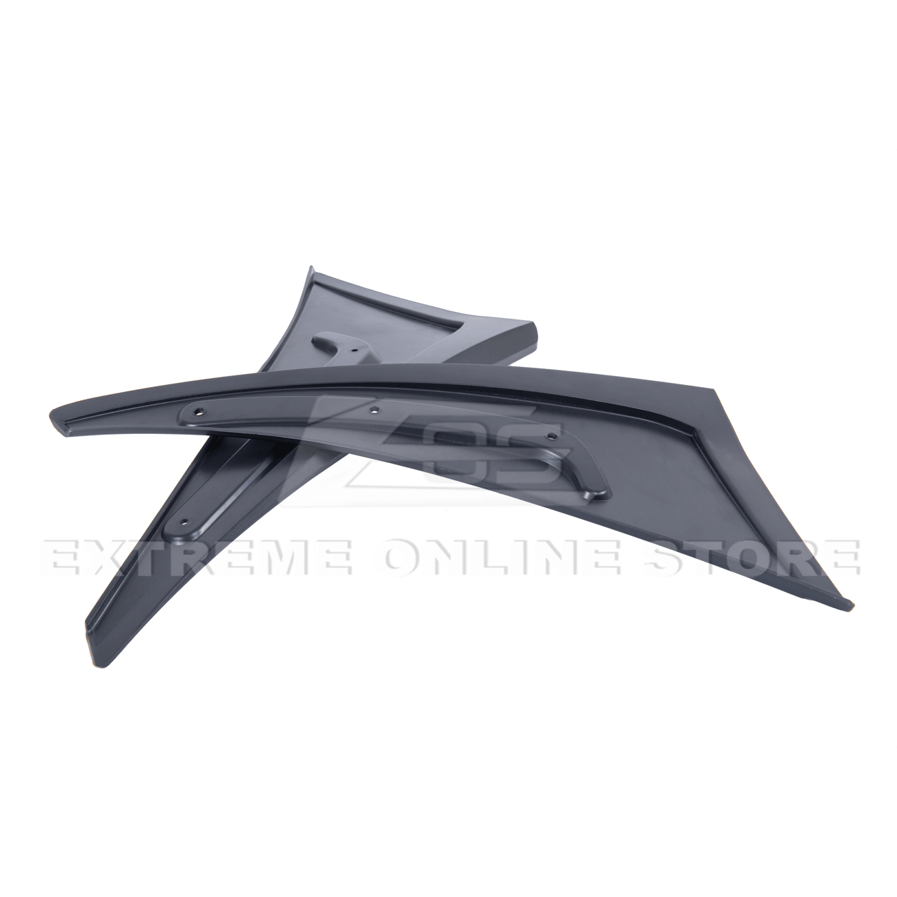 Chevrolet Camaro 6th Gen GM Style Black Front Rear Splash Guards Mud Flaps Set 2016-2024