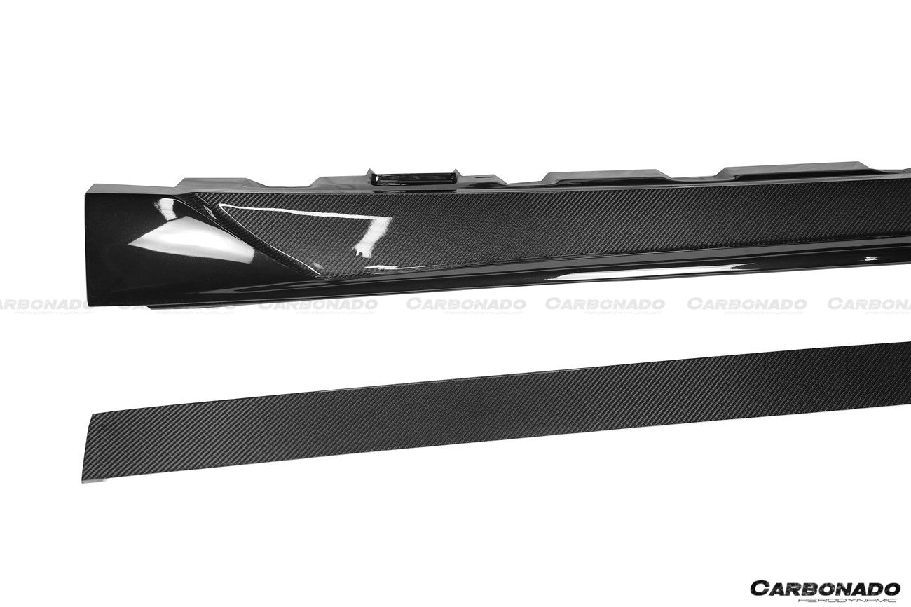 2017 - 2020 Mercedes Benz S63 W222 Sedan MSY Style Side Skirts