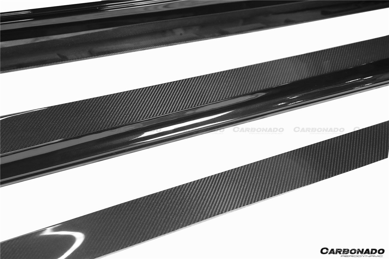 2017 - 2020 Mercedes Benz S63 W222 Sedan MSY Style Side Skirts