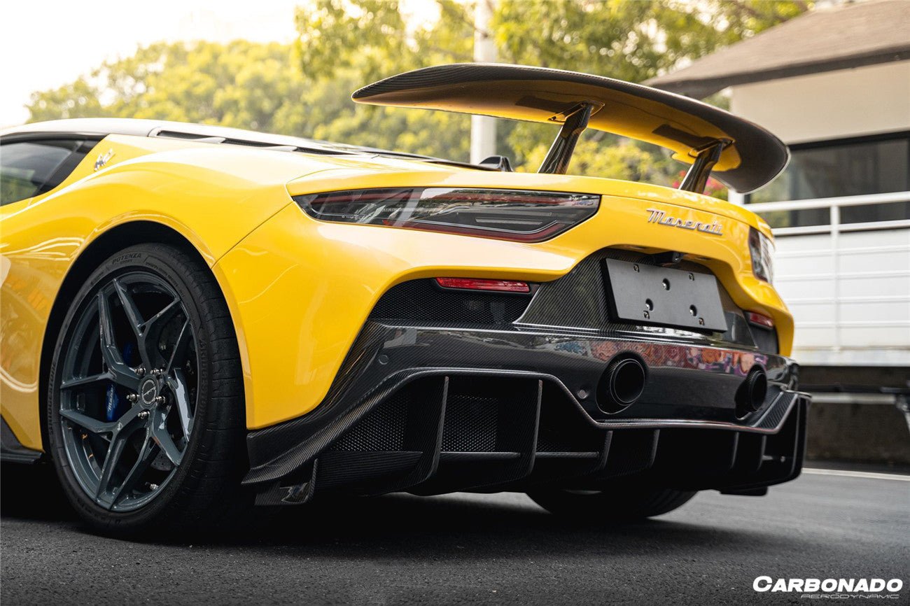 2020 - 2025 Maserati MC20 SVD Style Dry Carbon Fiber GT Wing