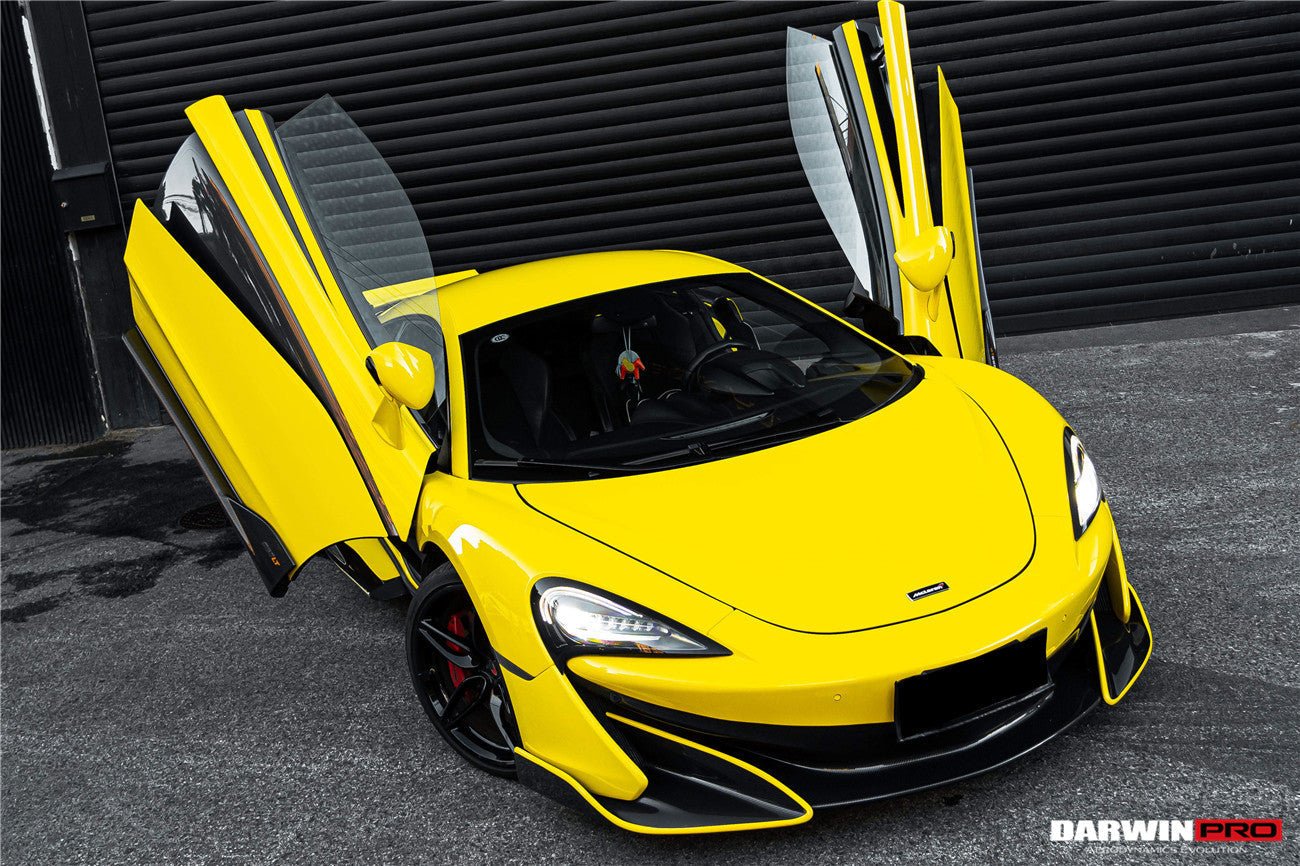 2018 - 2021 McLaren 600lt Carbon Fiber Front Lip Side Splitter