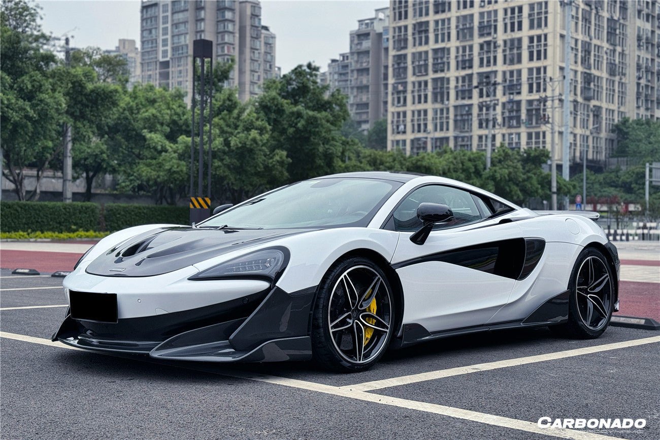 2018-2021 McLaren 540C & 570S & 600LT P1 Style Carbon Fiber Hood - Carbonado