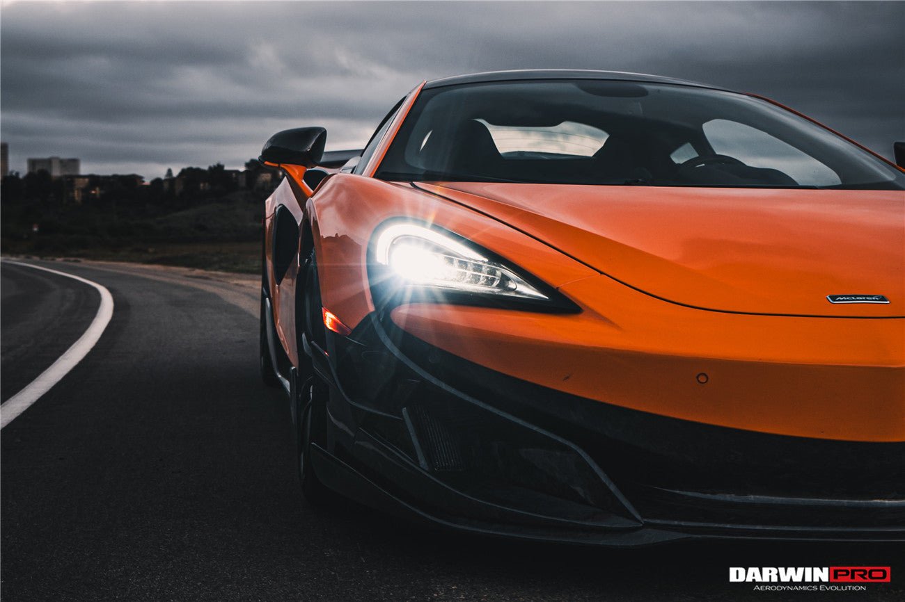 2015 - 2021 McLaren 600lt & 570S BKSS Style Carbon Fiber Front Lip