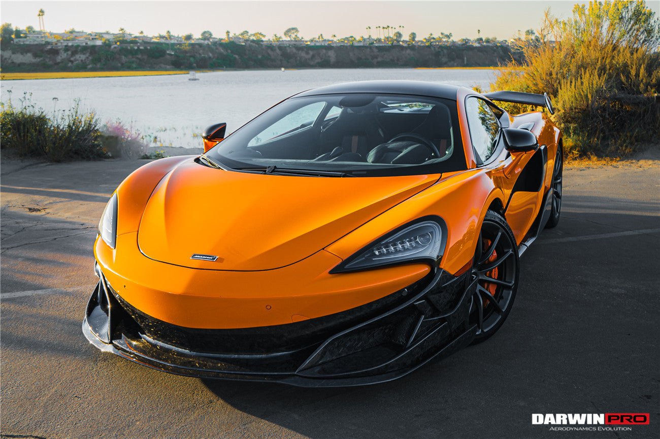 2015 - 2021 McLaren 600lt & 570S BKSS Style Carbon Fiber Front Lip
