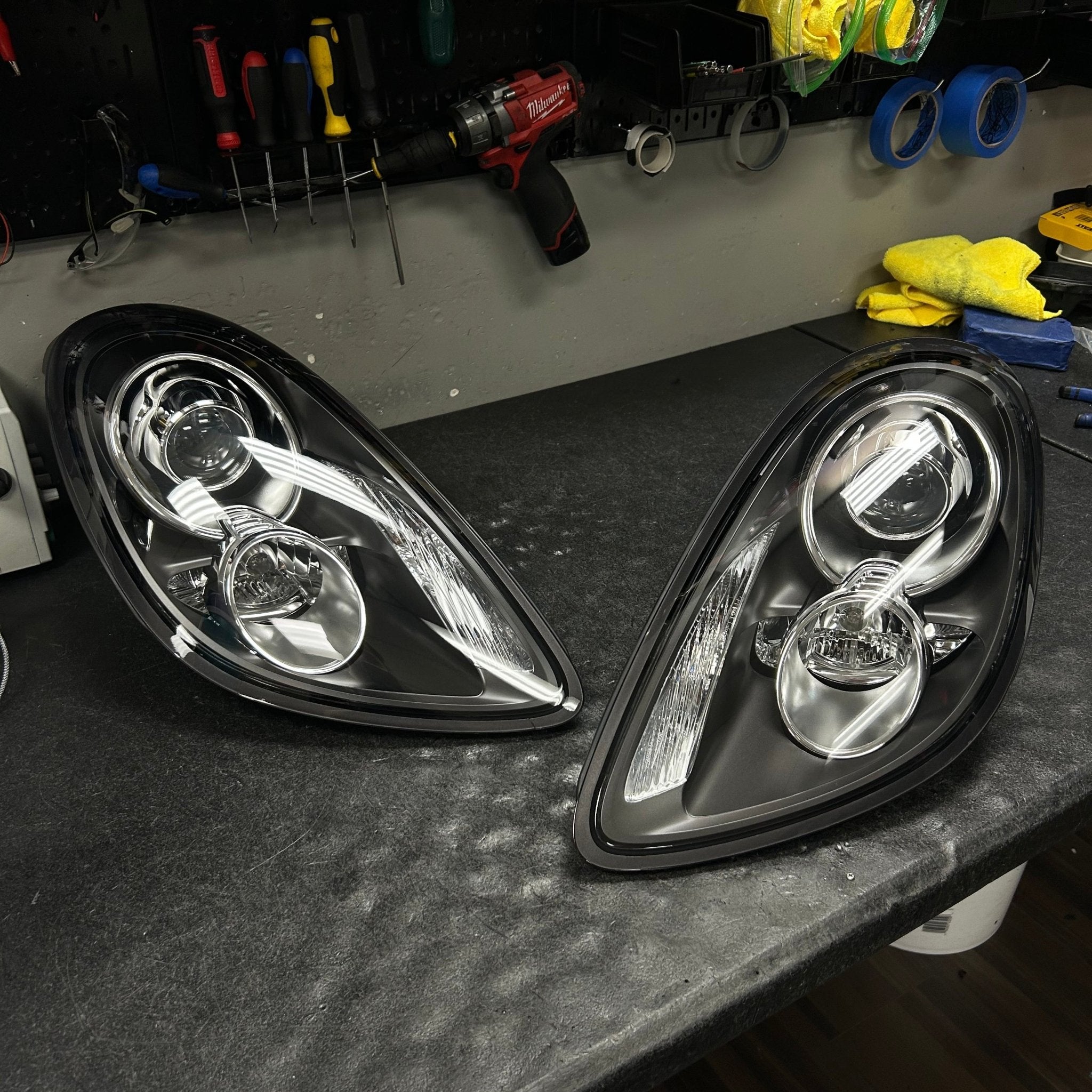 Porsche 981 Headlight Lens Replacement Service (2012-2016)