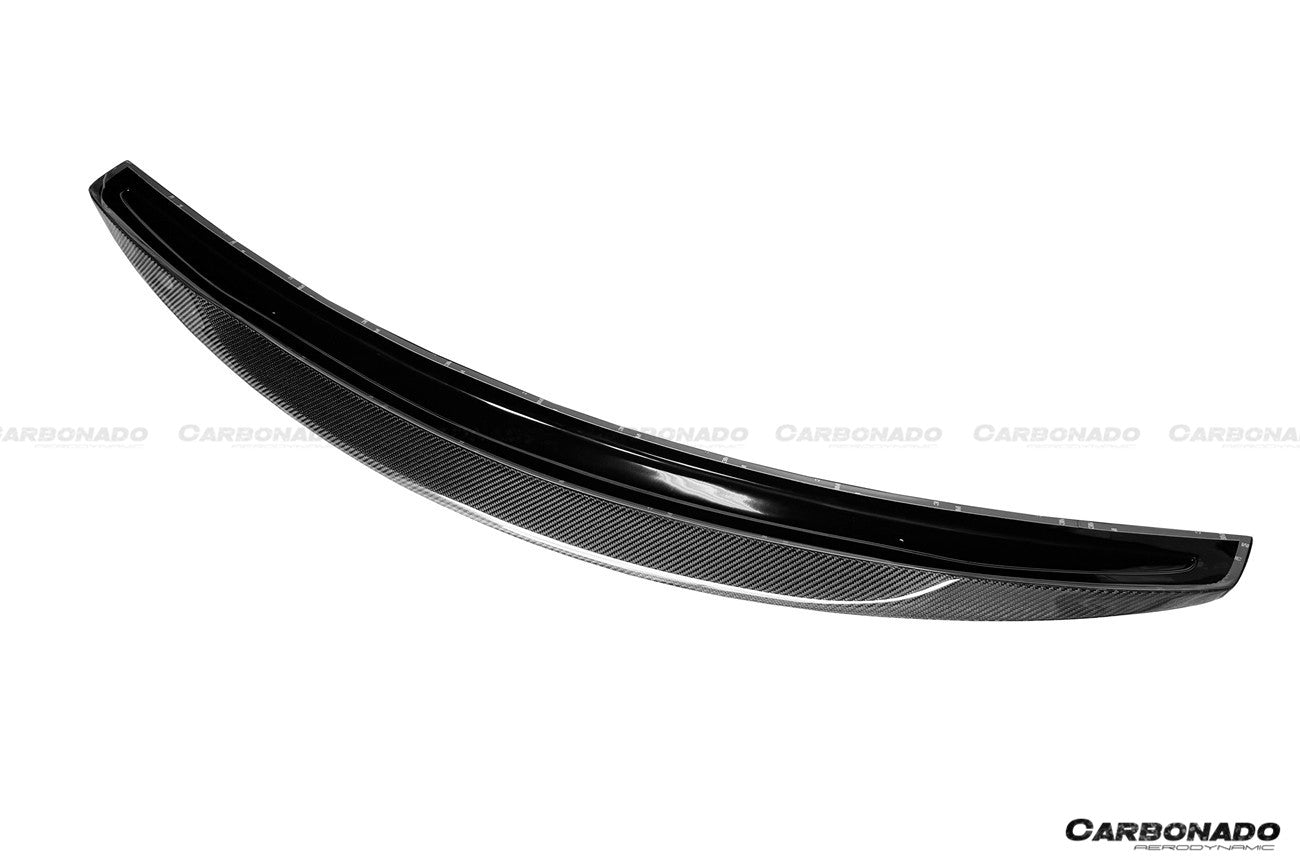 2014 - 2020 Mercedes Benz S Class W222 Sedan S63 S65 AMG RT Style Carbon Fiber Trunk Spoiler