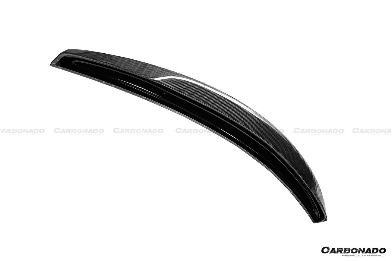 2014 - 2020 Mercedes Benz S Class W222 Sedan S63 S65 AMG RT Style Carbon Fiber Trunk Spoiler