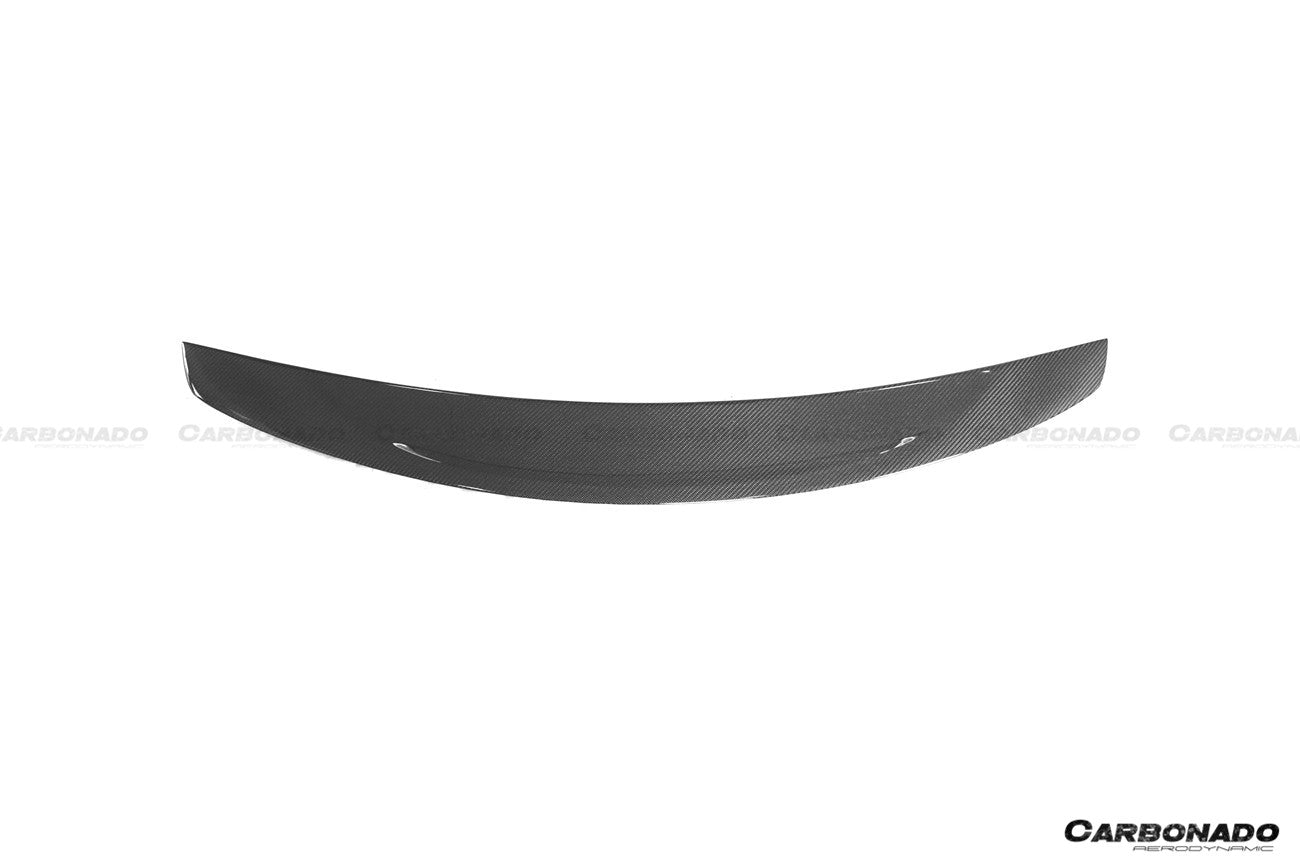 2014 - 2020 Mercedes Benz S Class W222 Sedan S63 S65 AMG RT Style Carbon Fiber Trunk Spoiler