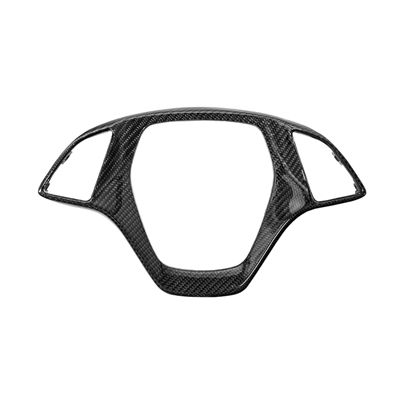 Corvette C7 Steering Wheel Carbon Button Cover