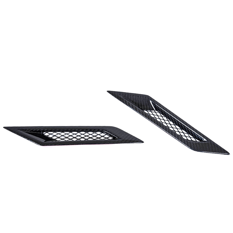 Cadillac CTS-V V2 Factory Style Dry Carbon Fiber Side Fender Vents 2009-2015