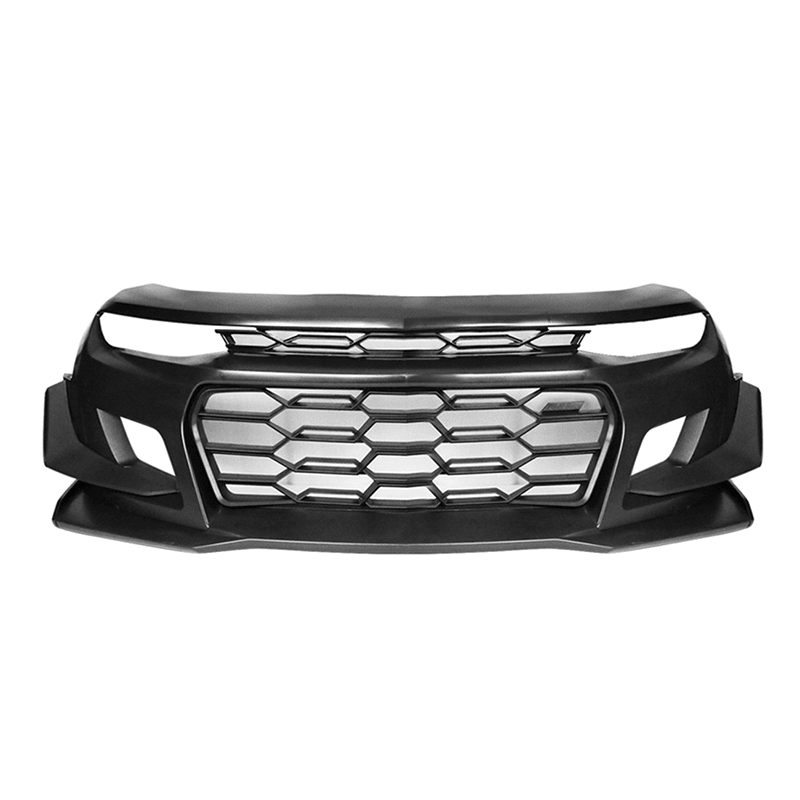 Chevrolet Camaro 6th Gen ZL1 1LE Style Unpainted Black Front Bumper Kit 2016-2024