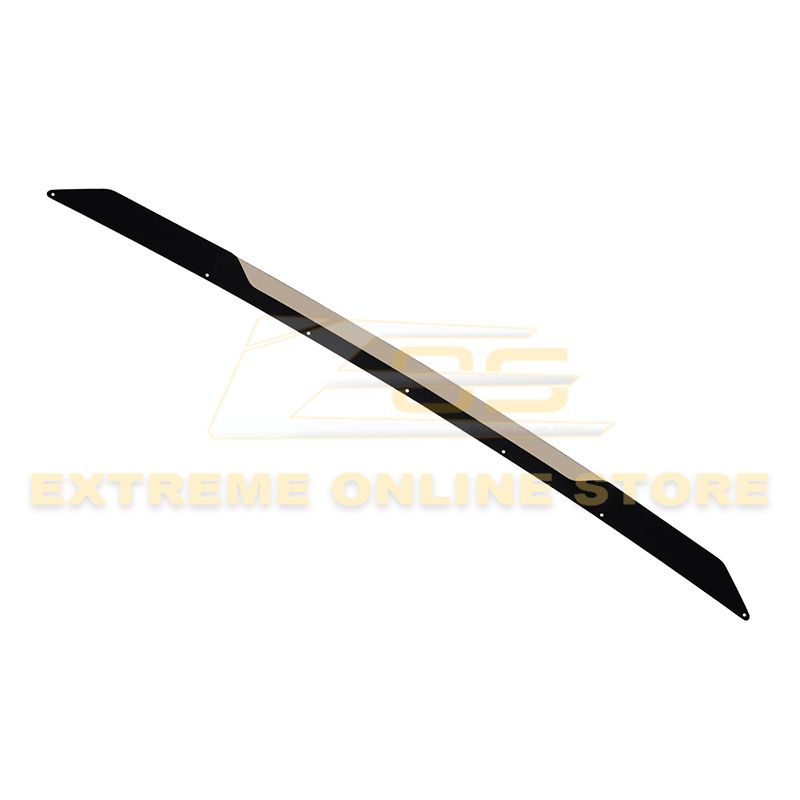 Chevrolet Camaro 6th Gen Wickerbill Rear Spoiler Extension Smoke Tinted 2016-2024