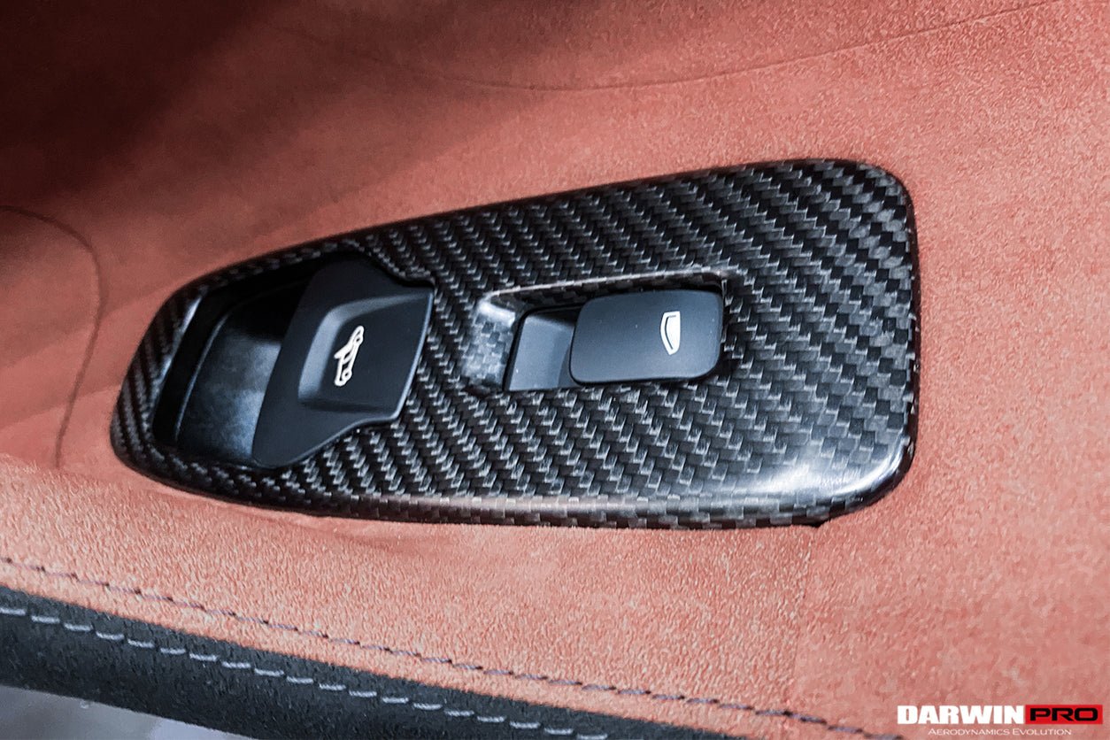 2015 - 2021 McLaren 540c/570s/570gt/600lt Dry Carbon Fiber Interiors (6pcs)