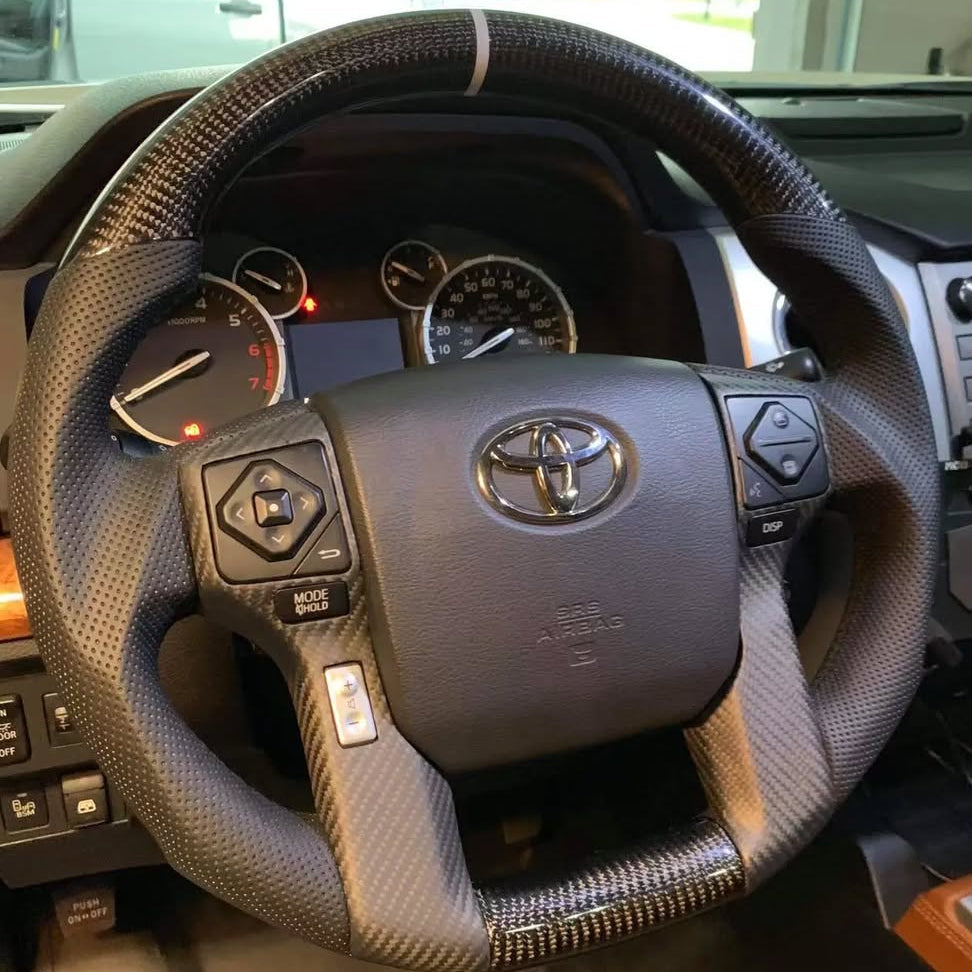 Toyota Tacoma N300 Custom Carbon Fiber Steering Wheel 2016-Up