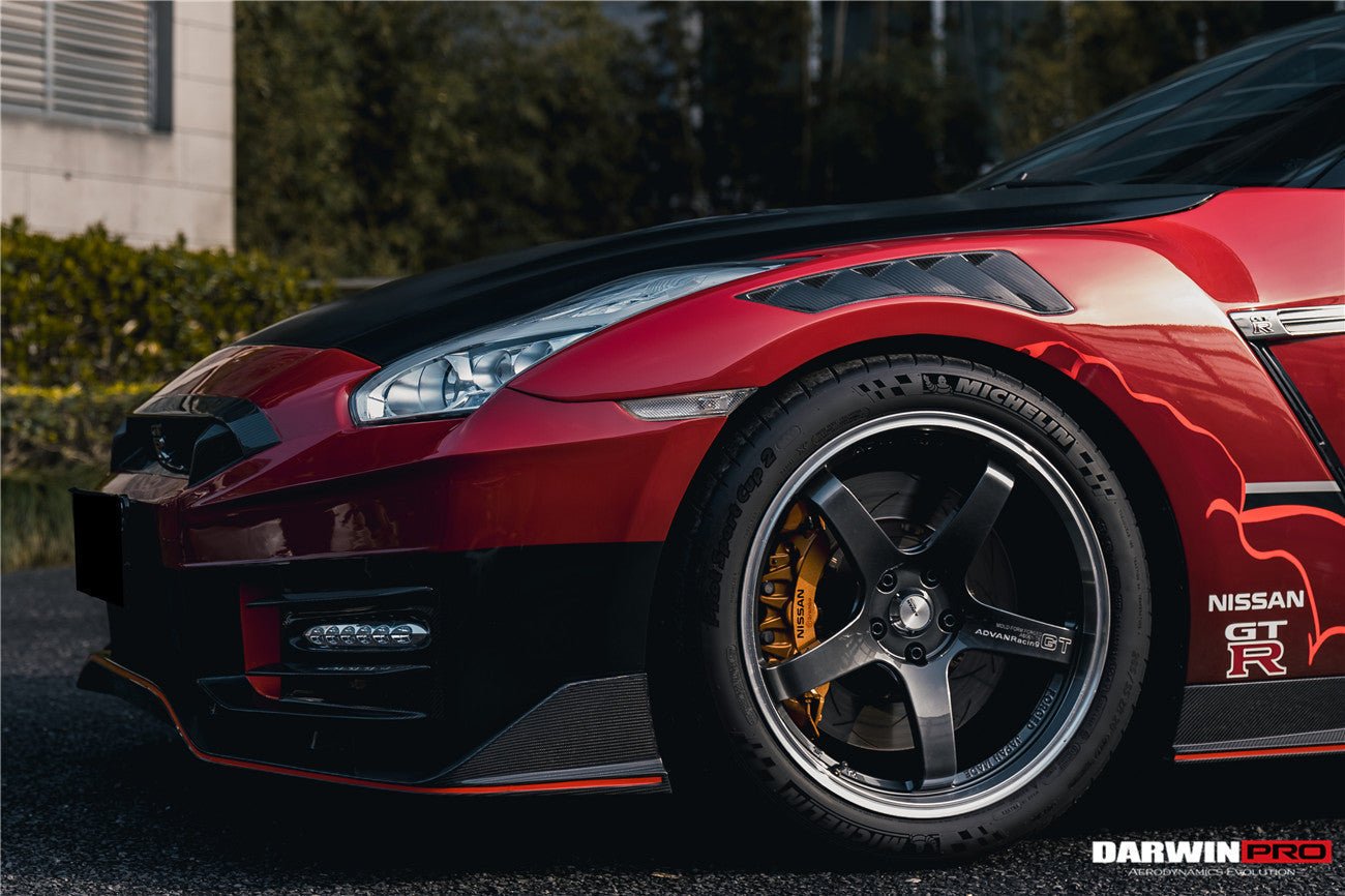 2008-2024 Nissan GTR (R35) 2024 NISMO Style Carbon Fiber Front Bumper