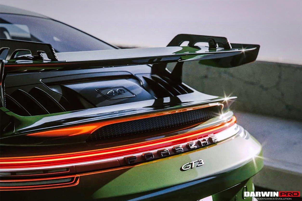 2019 - 2024 Porsche 911 992 Carrera & S & 4S GT3 Style Trunk Spoiler Wing