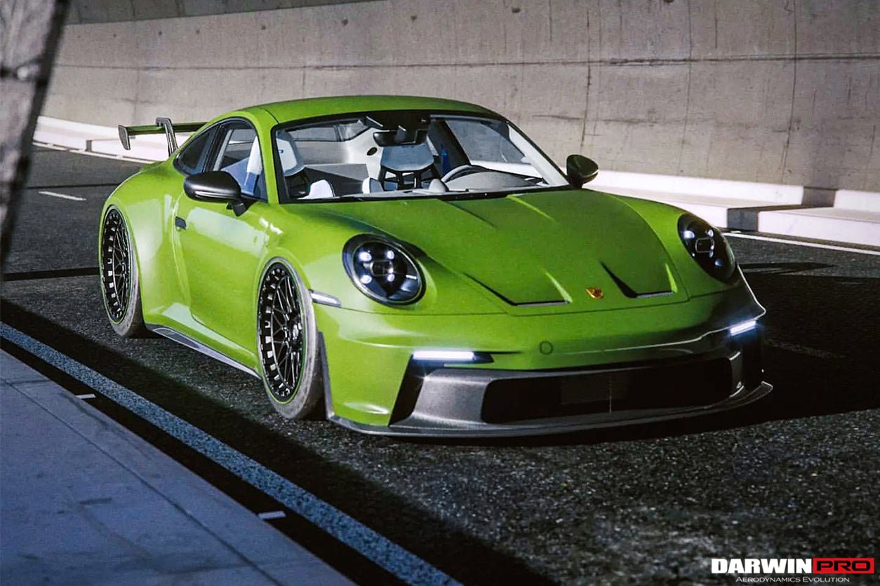 2019 - 2024 Porsche 911 992 Carrera & S & 4 & 4S & Targa & Turbo S GT3 Style Hood