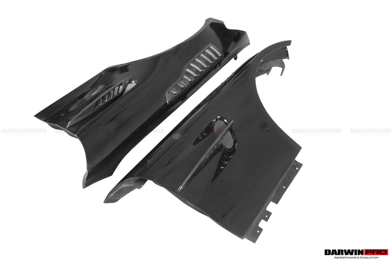 2015 - 2021 Mercedes Benz AMG GT/GTS/GTC/GTR BK Style Partial Carbon Fiber Front Fender