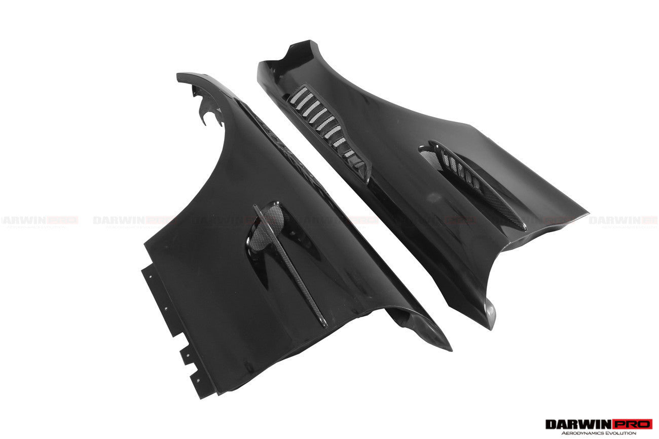 2015 - 2021 Mercedes Benz AMG GT/GTS/GTC/GTR BK Style Partial Carbon Fiber Front Fender
