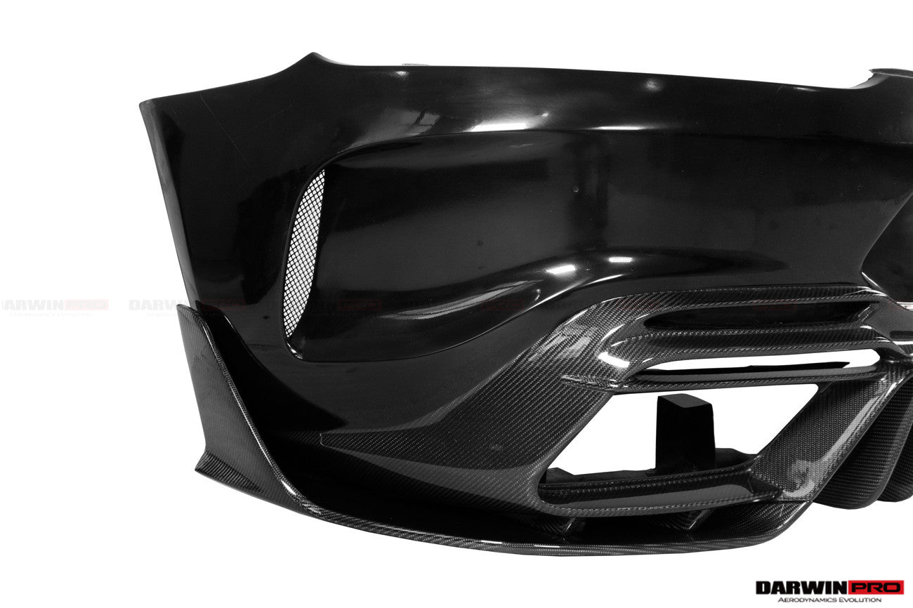 2015 - 2021 Mercedes Benz AMG GT/GTS IMPII Performance Part Carbon Fiber Rear Bumper