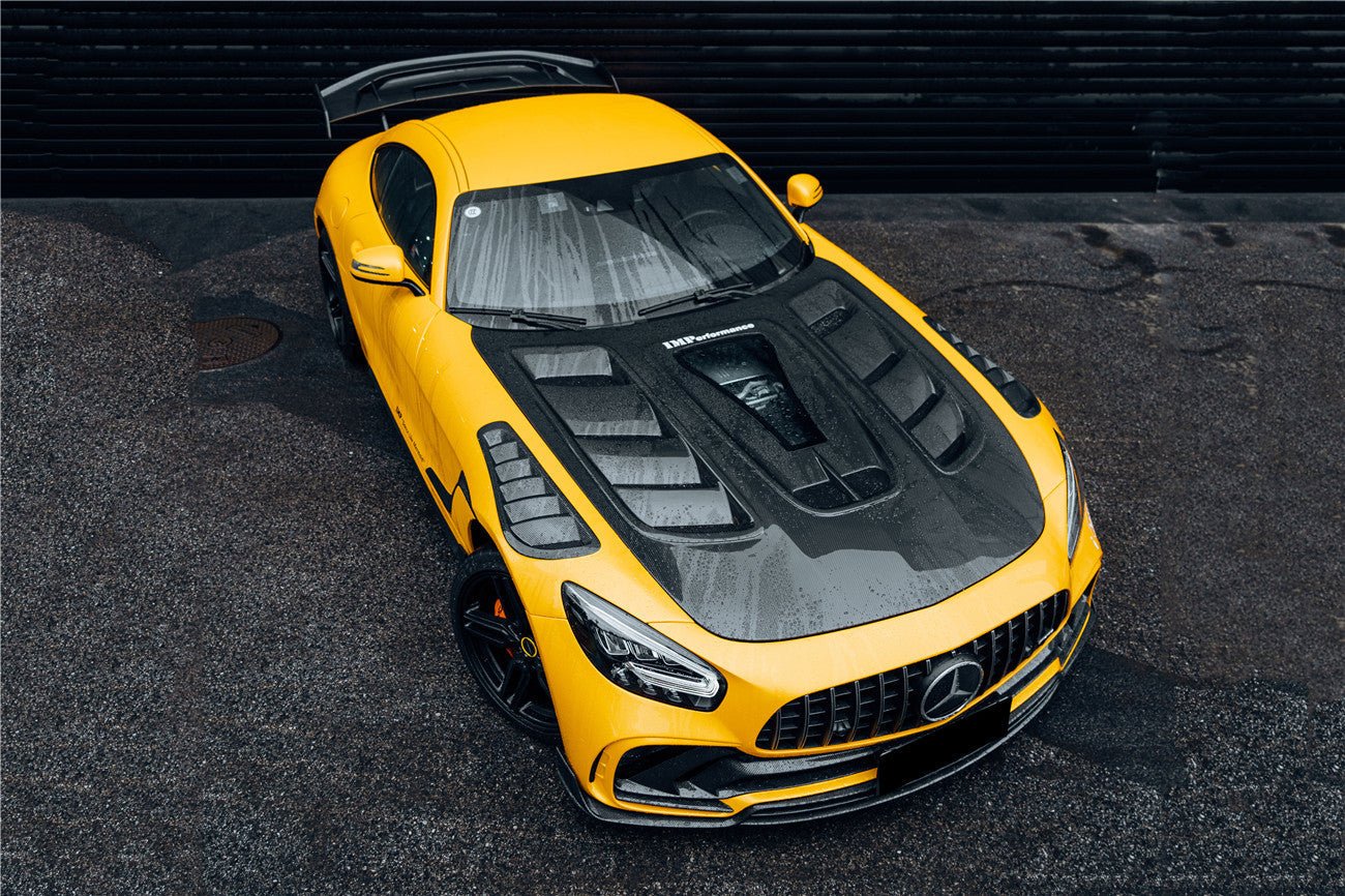 2015 - 2021 Mercedes Benz AMG GT & GTS & GTC & GTR IMPII Performance Carbon Fiber Hood