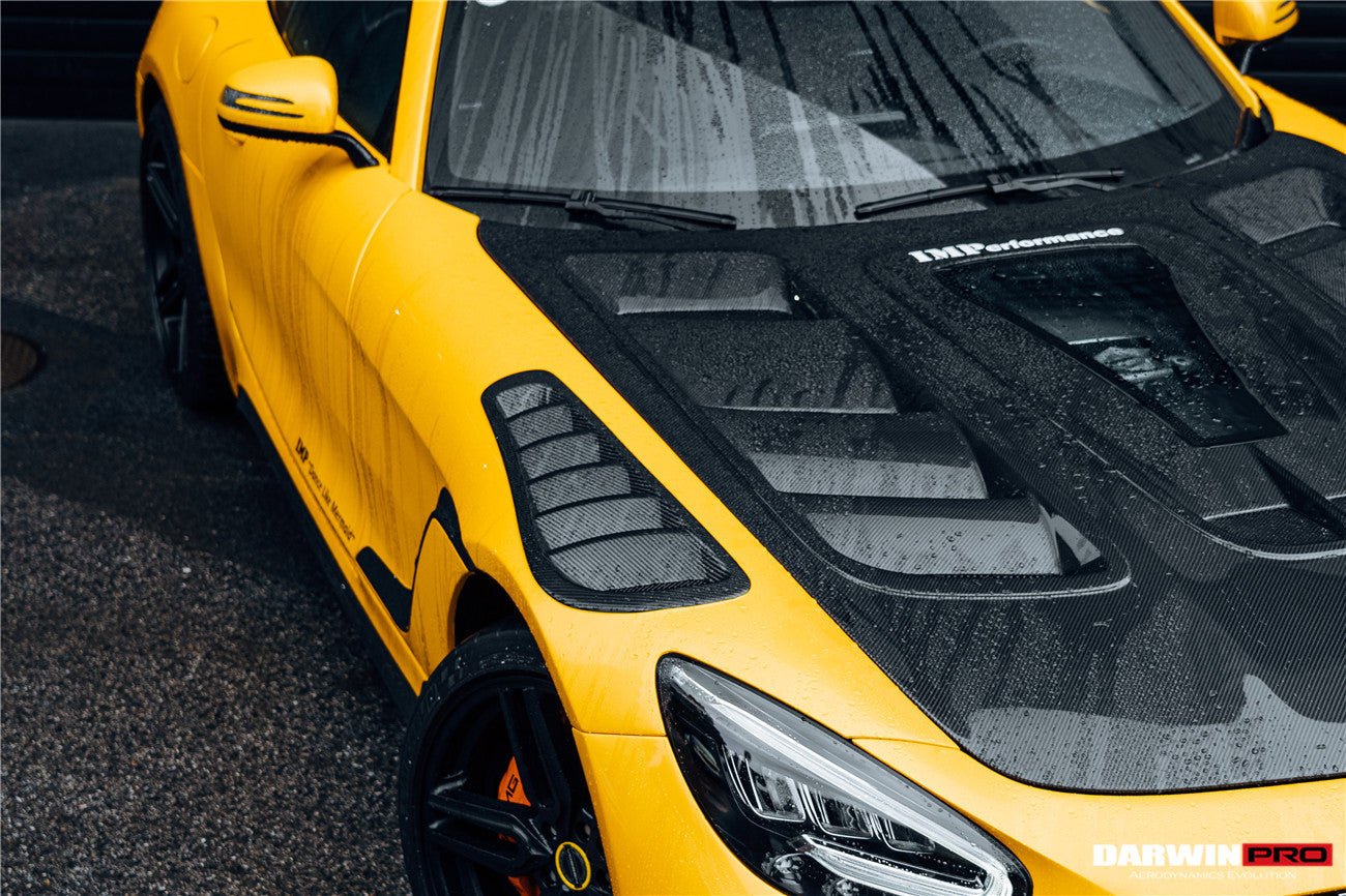 2015 - 2021 Mercedes Benz AMG GT & GTS & GTC & GTR IMPII Performance Carbon Fiber Hood