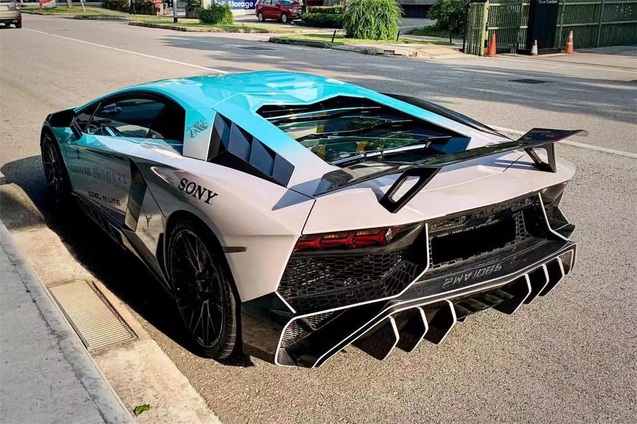 2011-2022 Lamborghini Aventador VTC Style Trunk Spoiler