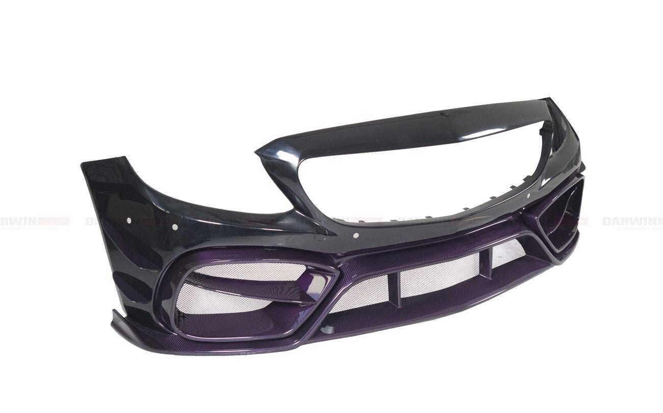 2015-2021 Mercedes W205 C63S Coupe IMP Carbon Fiber Front Bumper